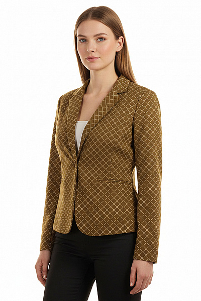 Dámské Sako Khaký Ichi Vel. L