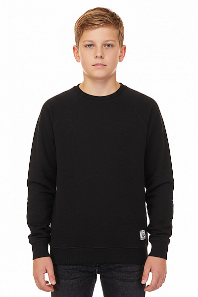 Please Chlapecká Mikina Černá Second Hand