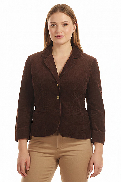 Marks & Spencer Dámské Blejzr Hnědý Second Hand