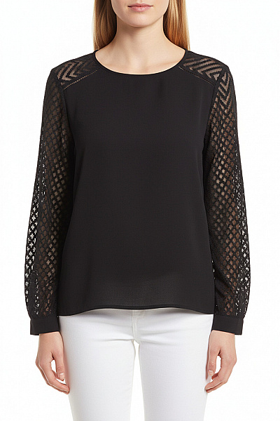 OBJECT Halenka Černá Second Hand Vel. 40