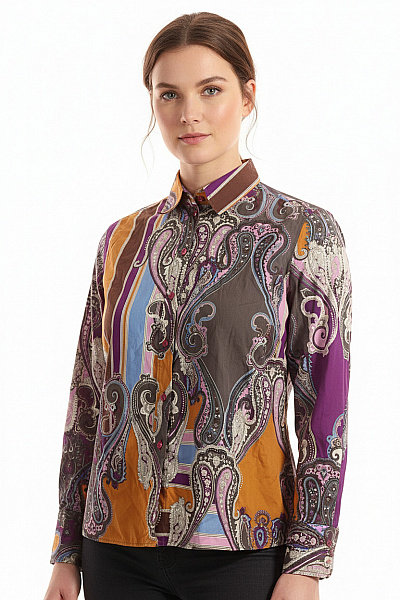 Dámská Košile Barevná Van Laack Vel. 44