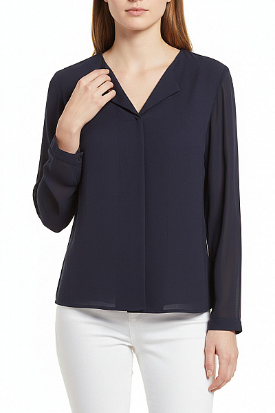 B.young Společenská Dámská Košile Modrá Vel. 36