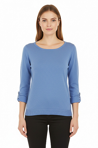 Dámský Pulovr Modrý Reiss Second Hand Vel. S