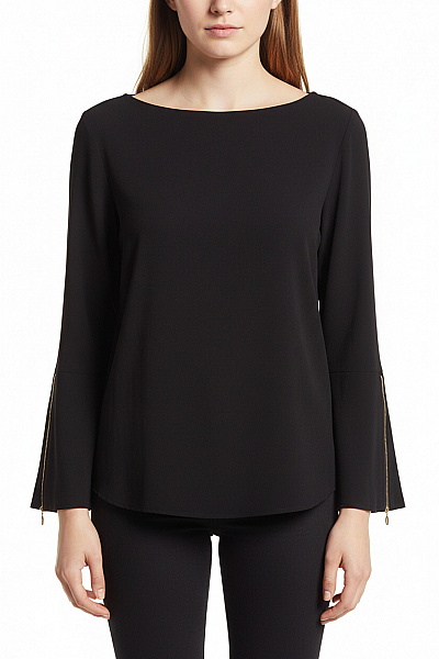 Halenka Černá CARE LABEL Vel. 36