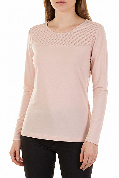 Jednoduché Dámské Tričko Růžové GERRY WEBER