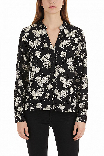 Dámská Košile Černobílá Ichi Vel. S