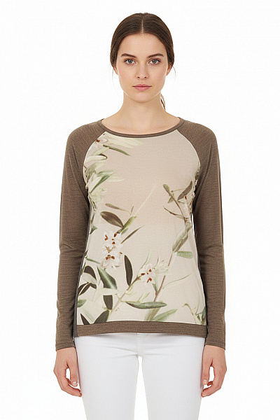 ZARA Dámské Tričko Šedé Second Hand Vel. S