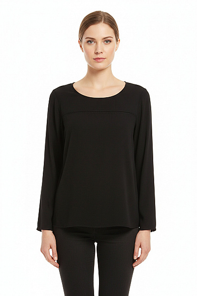 Halenka Černá S.OLIVER Second Hand