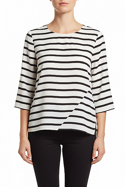 Halenka Černobílá Second Hand Vel. 36