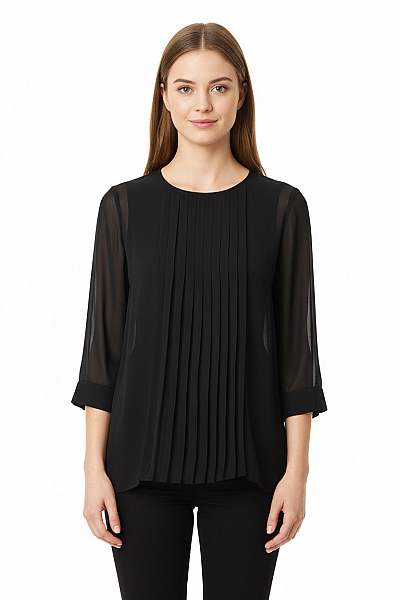  Halenka Jednobarevná Černá MANGO Second Hand Vel. S