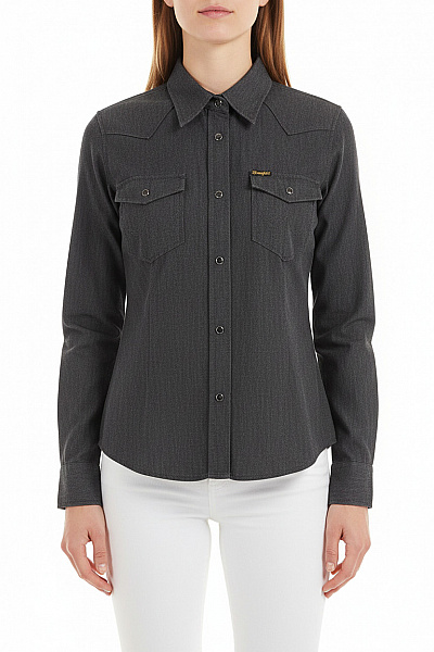 Wrangler Dámská Košile Šedá Vel. S