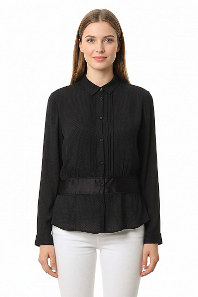 Společenská Dámská Košile Černá Vel. S