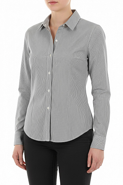 SELECTED Vzorovaná Dámská Košile Černobílá Second Hand Vel. 34