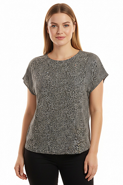 Halenka Černobílá OBJECT Second Hand Vel. L