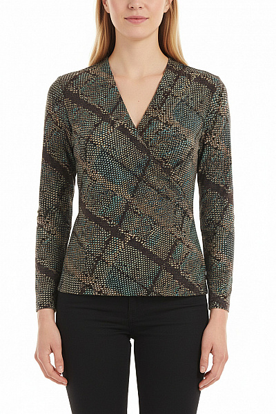 BANDOLERA Vzorovaná  Halenka Barevná Vel. L