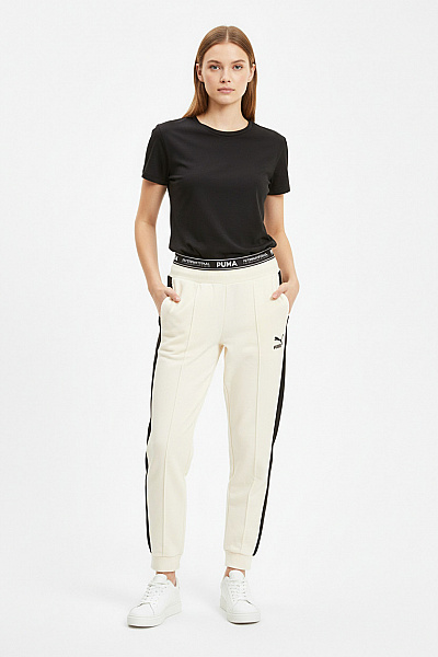 Dámské Tepláky Černobílé Puma Second Hand Vel. 38