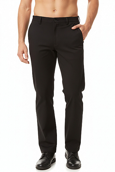 ELIAS RUMELIS Pánské Kalhoty Černé Second Hand Vel. 32