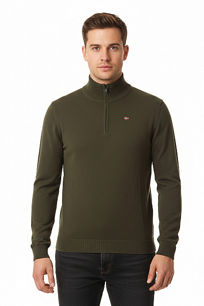 Pánský Rolák Vlněný Khaký NAPAPIJRI