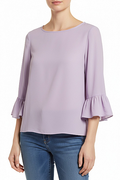 HALLHUBER Halenka Fialová Second Hand Vel. 34