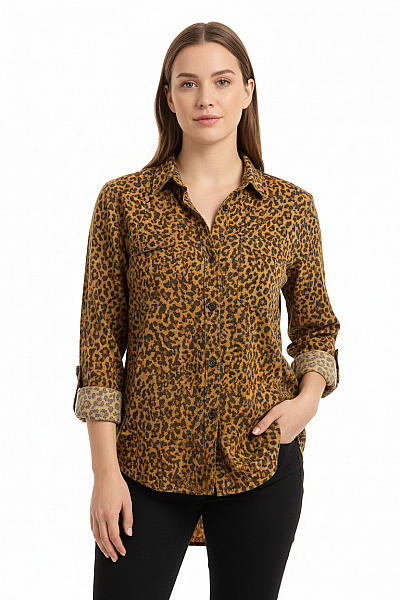 ZARA Vzorovaná Dámská Košile Barevná Vel. S