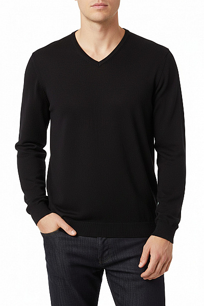 Pánský Pulovr Černý Cavallo