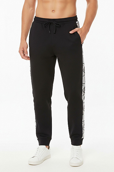 ARMANI Pánské Tepláky Modré Vel. M