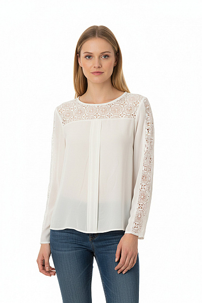 ZARA Halenka Bílá Vel. L