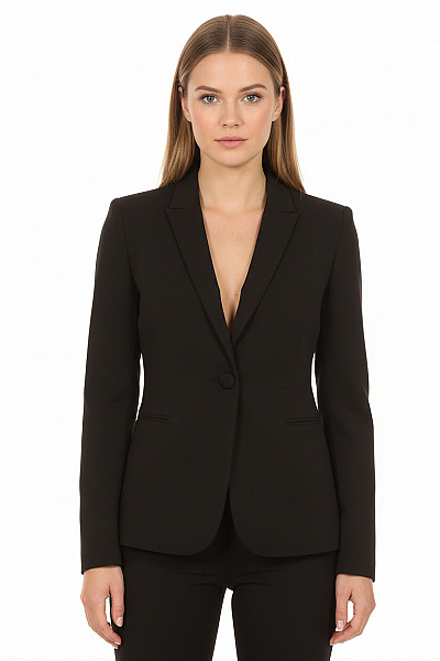 Společenské Dámské Sako Černé Denham Vel. L