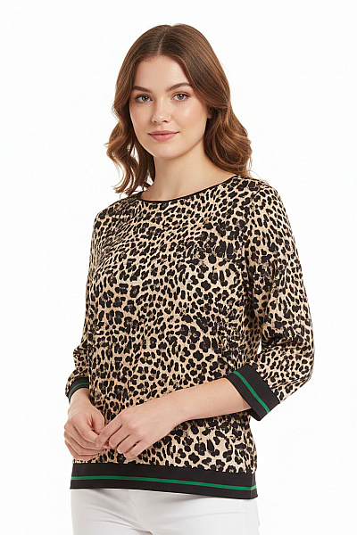 COMMA Vzorovaná  Halenka Barevná Vel. 36