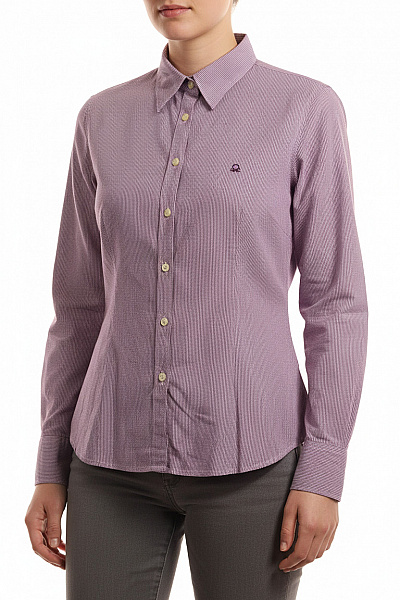 BENETTON Dámská Košile Fialová Vel. L