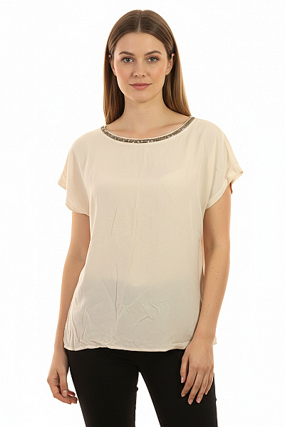 COMMA  Halenka Jednobarevná Béžová Vel. 42