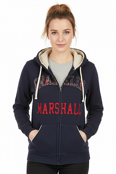 Dámská Mikina Modrá Franklin And Marshall Vel. S