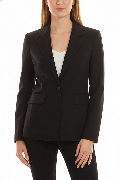 MADELEINE Dámské Sako Vlněné Černé Vel. 40