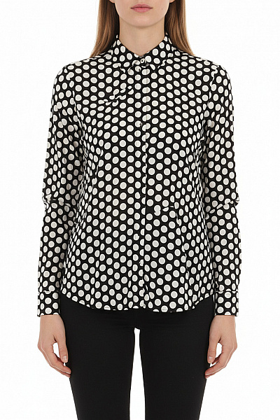 GERRY WEBER Dámská Košile Černobílá