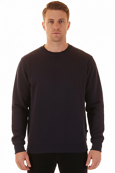 RUSSELL COLLECTION Pánská Mikina Bez Zapínání Modrá Vel. M