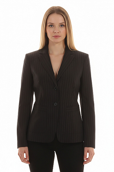 Společenské Dámské Sako Černé Second Hand Vel. 40