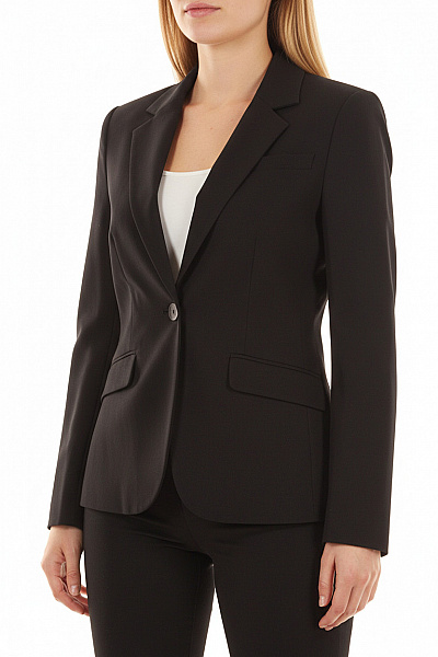 Společenské Dámské Sako Černé Vel. 40