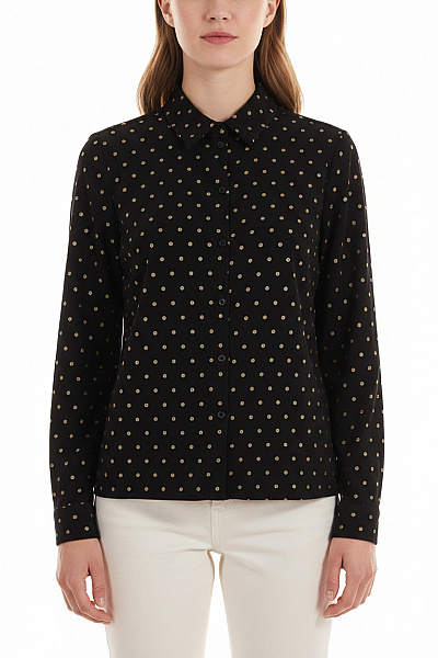 Vzorovaná Dámská Košile Černá Stine Goya Vel. M