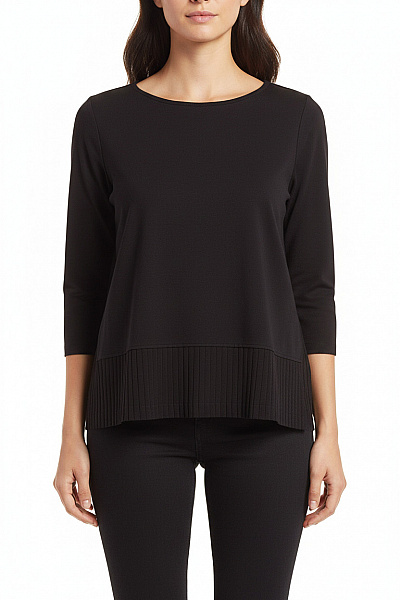  Halenka Jednobarevná Černá Second Hand Vel. L