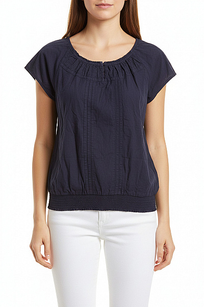 S.OLIVER  Halenka Jednobarevná Modrá Vel. 38