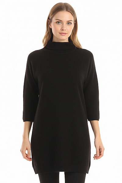 MASAI Dámský Svetr Vlněný Černý Vel. M