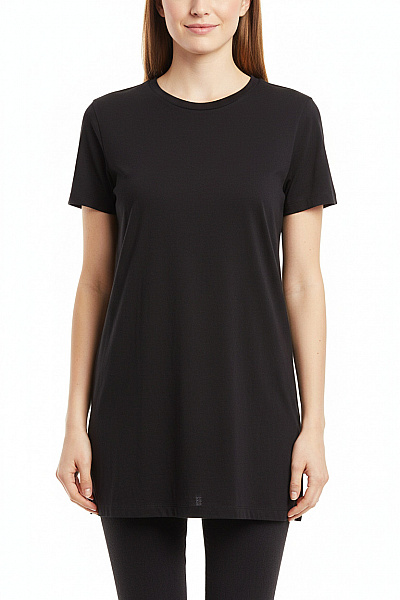Jednoduché Dámské Tričko Černé Esmara Vel. 40/42