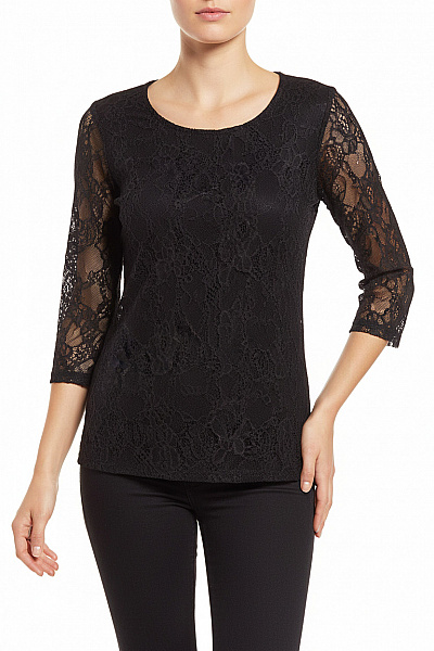  Halenka Jednobarevná Černá Vel. XS