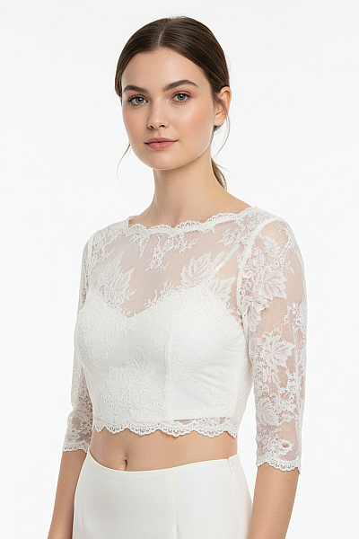 Halenka Bílá Vel. 38