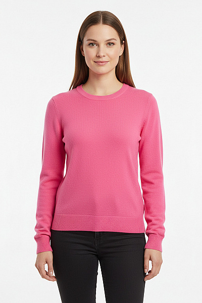 Dámský Pulovr Kašmírový Růžový