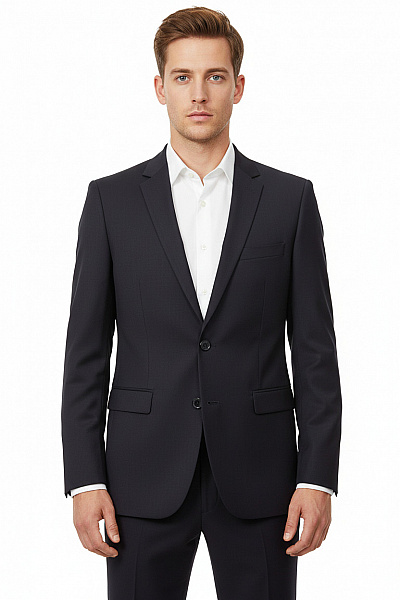 Pánské Sako Modré Vel.  48