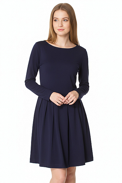 STRADIVARIUS  Mikinové Šaty Modré Vel. S