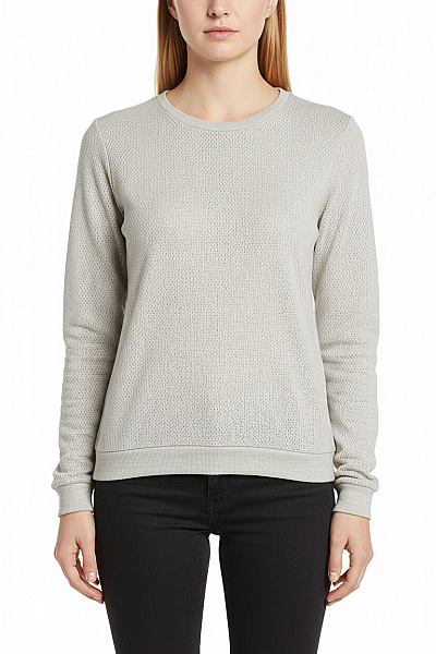 F&F Dámská Mikina Bez Zapínání Šedá Vel. 36