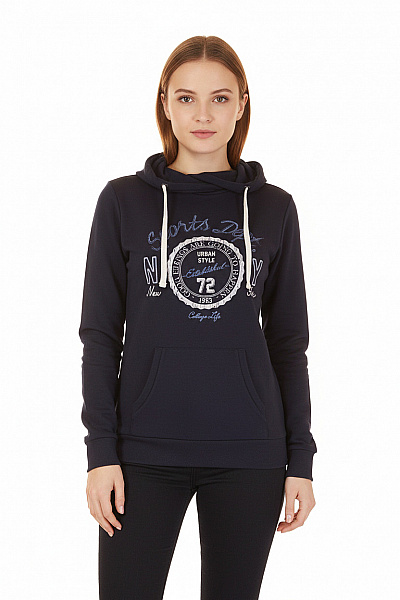 Dámská Mikina Modrá Vel. S