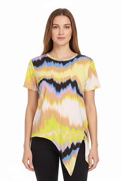 Dámské Tričko Barevné TOM TAILOR Vel. M